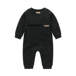 Rompertjes baby geboren baby jongen meisje ontwerper merk brief kostuum overalls kleding jumpsuit kinderen bodysuit voor baby's outfit romper Dro Dhmfi