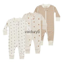 Strampler Ins Heißer Cartoon Kaktus Neugeborenen Baby Jungen Mädchen Strampler Lange Sleeve Infant Streifen Overalls Outfitsvaiduryb