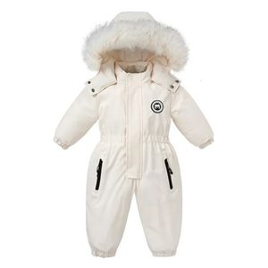 Barboteuses Obrn vêtements hiver infantile bébé barboteuses pour bébé filles garçons chaud coton à capuche combinaison enfants salopette pour enfants 2-5 T TZ489 231005