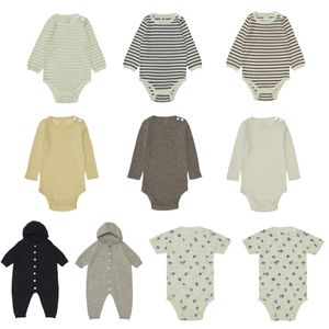 Barboteuses, vêtements d'hiver pour bébés filles, barboteuse en coton à manches longues et douces pour enfants garçons, pré-vente, livraison en septembre 2023, 230823