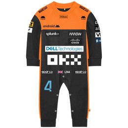 Rompertjes Racing Team Baby Romper Lando Norris 4 Oscar Piastri 81 Driver Jongen Meisje Kinderen Jumpsuit Sport Mode geboren Klimpak 230925