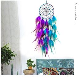Kamerwanddecoratie Minimalistische stijl Dual Color Dream Catcher Home Decoratie Hangende decoraties Hangende accessoires
