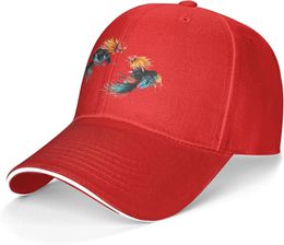 Gallos luchando arena sombreros adultos gorras de béisbol moda papá deportes gorras ajustable clásico lavable sombreros hombres mujeres 240311