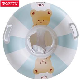 ROOXIN Baby Zwemmen Ring Buis Opblaasbaar Speelgoed Zwemmen Ring Seat Voor Kid Kind Zwemmen Cirkel Float Zwembad Water Apparatuur Spelen speelgoed 240323