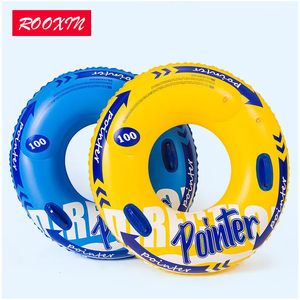 ROOXIN – anneau de natation épais, flotteur pour adultes, jouet gonflable, Tube de piscine, équipement de jeu d'eau de plage, 240223