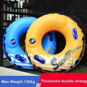 ROOXIN épaissi anneau de bain Tube gonflable jouet natation pour enfants adulte flotteur cercle piscine sable parc aquatique équipement 240322