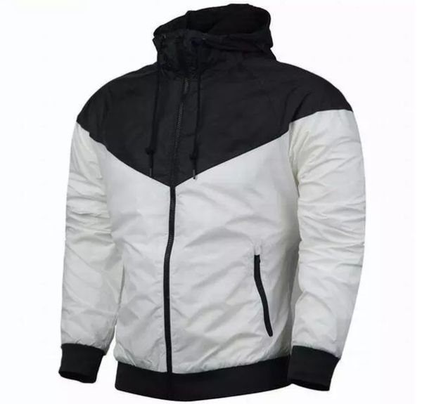 ropa deportiva de alta calidad tela imperme sportswear tissu imperméable de haute qualité Hommes veste de sport Mode zipper hoodie plus la taille 3XL