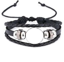 Bracelets de corde pour la sublimation Bracelet à la mode Bijoux en vide pour transfert thermique bijoux entier 21060963689989024755