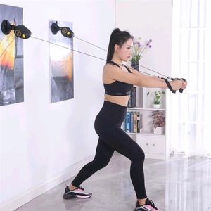 Entrenador de cuerdas Máquina de ejercicio de tracción de cuerda Bandas de resistencia con asas Entrenador Ventosa Inicio Fitness Pilates Cuerda Gimnasio 1 UNIDS 201217 512 X2