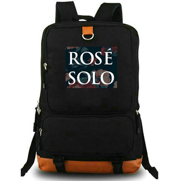 Sac à dos Rose Sac à dos Roseanne Park Sac d'école solo Sac à dos Singer Music Sac à dos imprimé Cartable de loisirs Sac à dos pour ordinateur portable