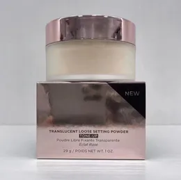 Rose Face Powder Translucent Loose Setting Powder Maquillage longue durée 29g