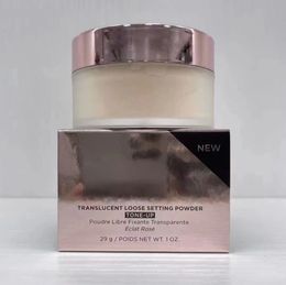 Poudre de rose poudre translucide de poudre de réglage lâche longue durée durée 29g