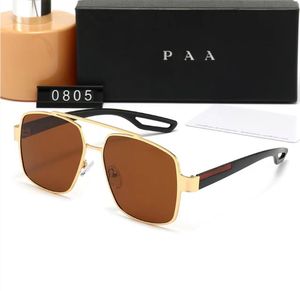Gafas de sol piloto de gradiente de oro de oro rosa para hombres Sum Glasses Sombra de lentes Medio marco Accesorios de alta calidad para hombres Mujeres tiernos Mujeres