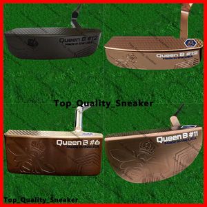 Rose Gold Champagne Gold Scotty Putter Golf Clubs Zyd87 Red Limited Edition Right Hand BETINARDI Queen B 6 11 12 Golf Putters Women Classic Steel Shaft Silver