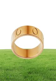 Rose Gold Custom Designer Ring for Women Luxury Ring Men Hoge kwaliteit gemaakt in China Titanium staalontwerp Dikke plating zonder FA2469213