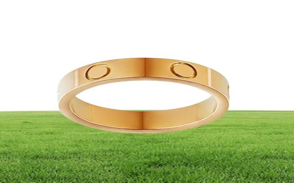 Anneau de créateur personnalisé en or rose pour femmes anneau de luxe Men de haute qualité fabriqué en Chine en acier titane conception de placage épais sans FA9292557