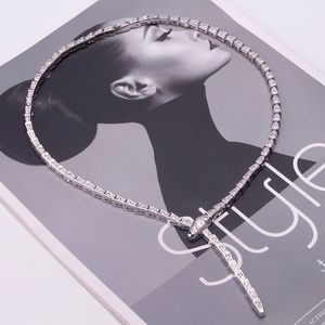 Roségouden diamant choker hangers lange kettingen voor vrouwen trendy slang luxe ontwerper sieraden feest moeder kerstbasis geschenken meisjes minnaars verloving