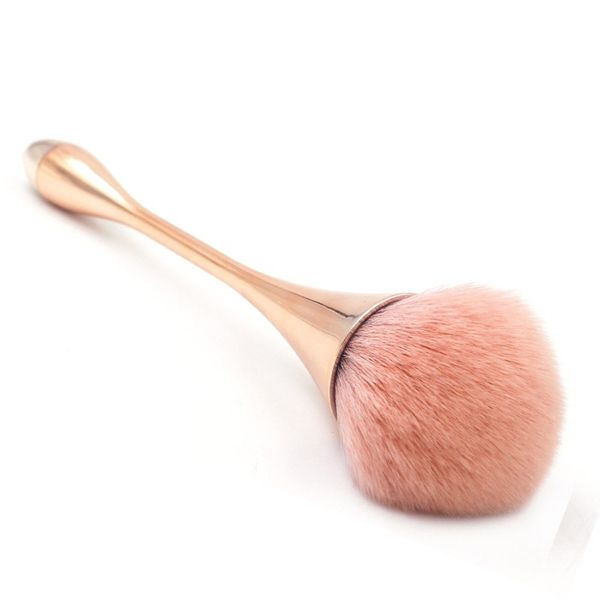 Brochas de maquillaje para rubor en polvo de oro rosa para sombrear Base, contorno, brocha de maquillaje, corrector, brochas cosméticas, maquillaje