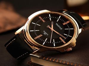 Rose Gold Wrist Watch Automatic Men 2018 Top Famous Male Clock Quartz Watch Golden Wristwatch Quartz Watch Relogie Masculino8617004