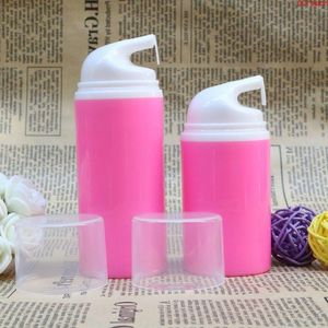 Rose rouge 50 ml 80 ml pompe à vide sans air bouteilles de lotion contenants cosmétiques vides maquillage outils DTY 100pcs / lot DHL livraison gratuite marchandises Ksbxa