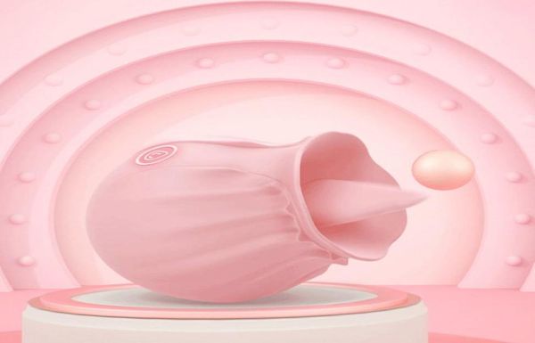 Rose Shape Vagin Sucking Vibrator Intimate Good Sucker Oral Nipple Sex Toys For Adult Women Masturbator Products Erotic Product3650331