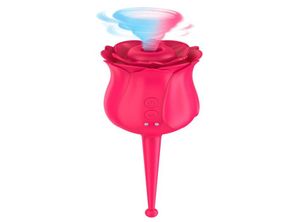 Rose Toys sucer vibrateur pour femmes avec aspiration Intense 2 en 1 Stimulation vaginale du Clitoris mamelon érotique femme sexy Toys8511720