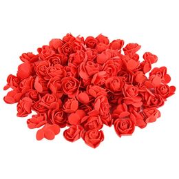 Fleurs de mariage Roses 3.5cm PE mousse Rose tête fleur artificielle maison couronne décorative mariage saint valentin bricolage cadeau