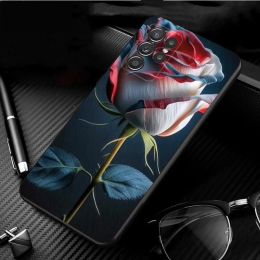 Roses Flower Rose Phone Case pour Samsung S24 S23 S22 S21 S20 Ultra S20 S22 S21 S10E S20 FE S24 plus Funda