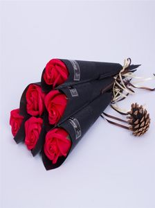 Roses Soap Flowers Creative Romantic Wedding Favors Flower Flor para Valentine039
