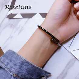 Rosetime zwarte siliconen armband magnetische legering armbanden voor mannen vrouwen polsband armband sieraden mannelijk cadeau