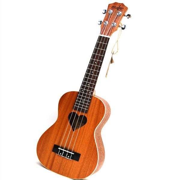 Rosewoodboard Ukulele 23 4 Aquila Strings 17 Fret Hawaiian Ukelele acoustique guitare coeur instruments à cordes