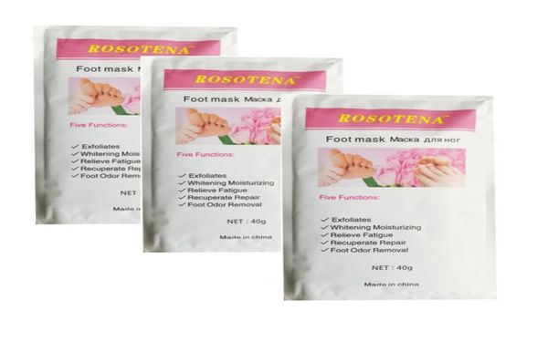 Rosotena Foot Mask Exfoliating Skin Care Pédicure chaussettes Pied Peeling for Sosu Baby Cosmetics2034521