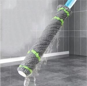 MOP ROTARY POUR UNE MAISON Utilisation sans main lavage durable sec et humide Double nettoyant le sol 240412