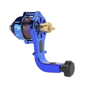 Roterende motor tattoo -machine zonder haakdraad 1 pk donkerblauw vacuümplateren plastic