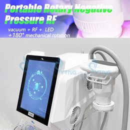 Máquina rotativa de vacío de presión negativa RF, estiramiento de la piel facial, corte corporal, reducción de grasa, pérdida de peso, eliminación de celulitis