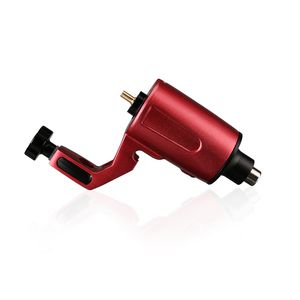 Rotary Tattoo Machine Gun beiden voor Shader Liner voor Tattoo Needle Ink Cups Tips Kits zwart / rood / zilver