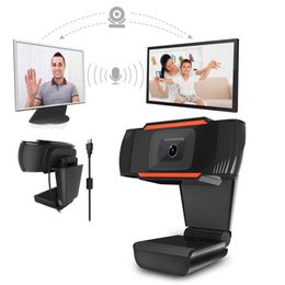 Webcam HD rotative PC Mini USB 2 0 Caméra Web Enregistrement vidéo Haute définition avec images en couleurs vraies 1080P 720P 480P2128