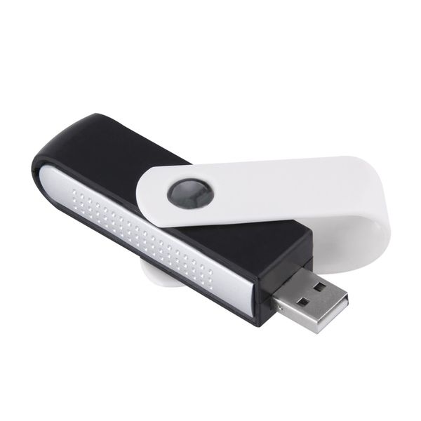 Purificateur d'air ionique ioniseur USB sain rotatif pratique frais pour ordinateur portable PC