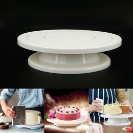Plateau tournant pour gâteaux, ustensiles de cuisson, support de décoration de gâteaux à rotation douce, fournitures de fabrication de gâteaux ronds antidérapants