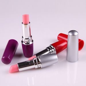 Vibromasseur rouge à lèvres rouge pour masturbation féminine jouet sexuel mini balles vibrantes vibrateurs sexe produits pour adultes JJD0048