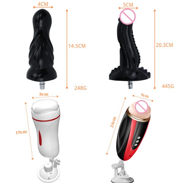 Beast Rough Beast consoladores para la máquina sexy Vac-U-Lock/Suction Cup Dildo Love Atchment Masturbation Mujeres Hombre