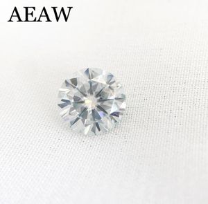 Moissanite ronde taille brillant 1 Carat 65mm léger bleu Test positif diamant cultivé en laboratoire pierres précieuses en vrac excellente coupe VVS12905302