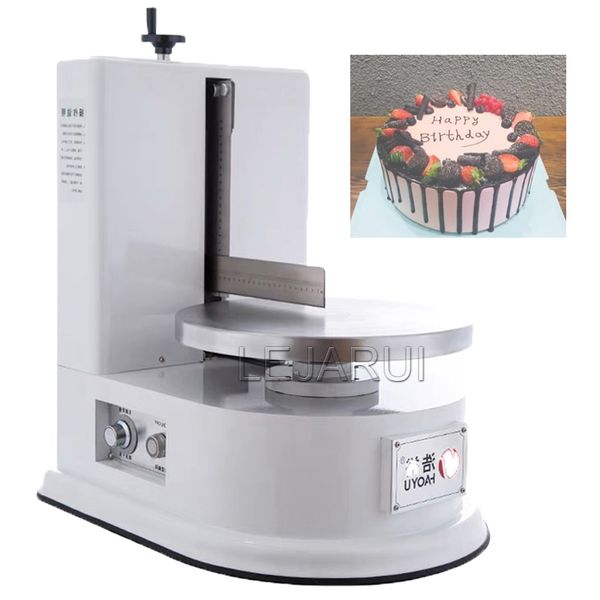 Machine de remplissage de revêtement pour étaler la crème à gâteau rond, bord de gâteau plus lisse, grattoir pour décoration de gâteau à faire soi-même