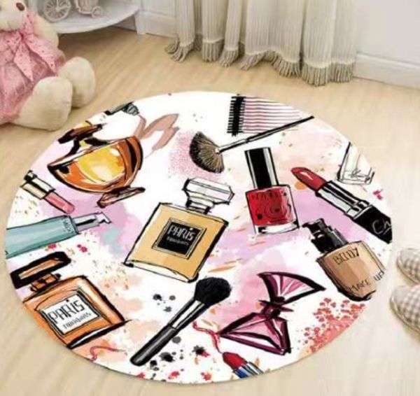 Tapis rond Mat nordique de style ethnique CD Pied Mat à chambre table basse de chambre à coucher panier décoratif tapis décoratifs en gros