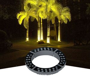 Cercle rond focalisé angle spot étanche extérieur LED lampes de pelouse 3W 6W 12W 18W LED projecteur pour arbre