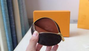 Round Coin Purse Designer Fashion Women039S Zippy Mini Organizer Portefeuille sac de porte-clés de charme de haute qualité Holder6737292