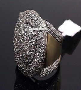 Bague en diamant pour hommes, coupe ronde, bande Pinky, cadeau d'anniversaire, fiançailles, mariage, bijoux, taille 5117383715