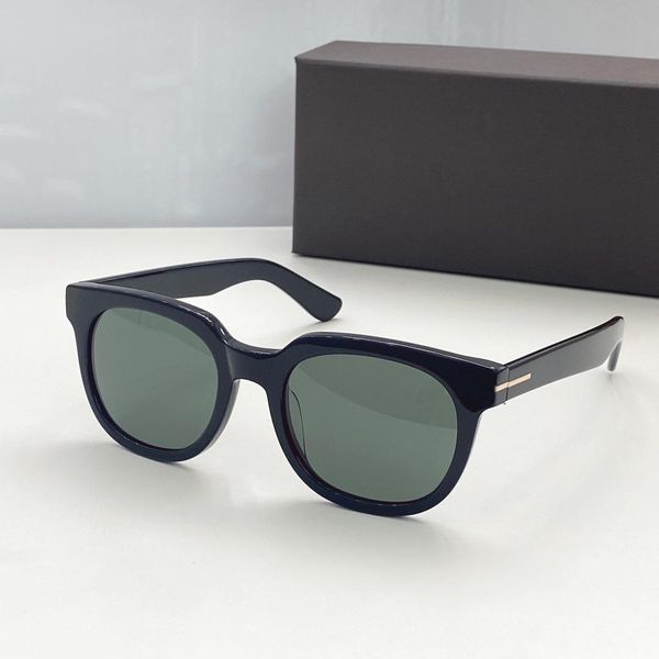 Gafas de sol redondas de diseñador para hombres y mujeres de gama alta unisex Tom Shade Gafas Marco Gafas Lente azul Extraíble Clásico Marca de lujo Gafas Lunettes Luxe Femme