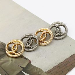 Ronde doe-het-naaiknop Metalen cirkelknoppen voor overhemd, jas, trui, jas 17/20/23/25 mm