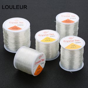 Ronde Elastische Stretch Polyester Crystal String Cord voor Sieraden Maken Bracelet Beading